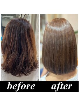 ウィル ボッサ 御茶ノ水 神保町(WILL bossa) 【美髪整形】異次元の最新髪質改善☆シルク酸性ストレート