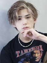 コンフィデンス メンズヘアー(confidence MEN'S HAIR) ミルクティースパイラル『フェイスフレーミング×ミルクティー』