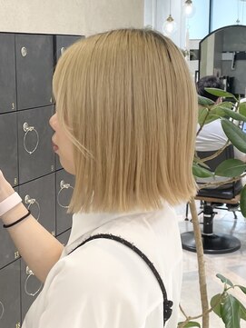 ザザ シンジュク(ZA/ZA shinjuku) ハイトーンボブ