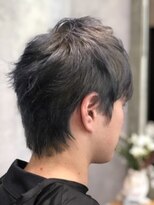 クシュ 所沢西口プロぺ通り(kusyu... )&nbsp;束感波巻きハイライトマッシュパーマウルフマットブラウン所沢