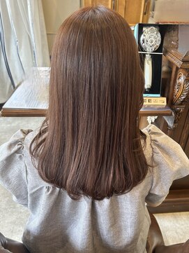 ハグヴィアン(HUG BIEN) ピンクベージュ×ワンカール