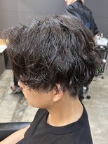 ニアウ 伊勢崎連取店(Niau)&nbsp;メンズマッシュパーマツイストスパイラルパーマ波巻きパーマ