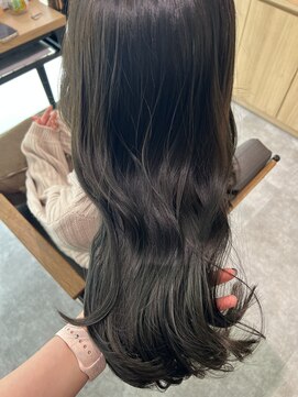 テラスヘア 新潟駅南(TERRACE hair) 【艶髪】退色も綺麗にオリーブアッシュ