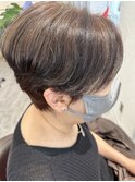 白髪ぼかしハイライトカラー