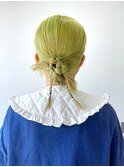 Emma ecole パーティーヘアセット/ヘアアレンジ/結婚式/二次会