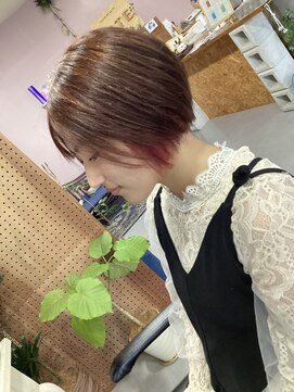 ライトサロン(LITE SALON) イヤリングカラーショートボブ