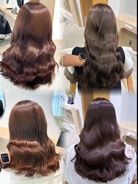 ウル 名古屋栄(ulu) ブラウン/髪質改善/縮毛矯正/髪質改善縮毛矯正/名古屋栄