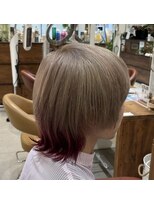 アース 長崎時津店(HAIR&MAKE EARTH)&nbsp;ブリーチオンカラー