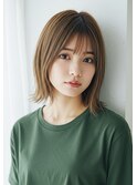 ☆外ハネボブ×結べるボブ×シースルーバング×小顔カット☆