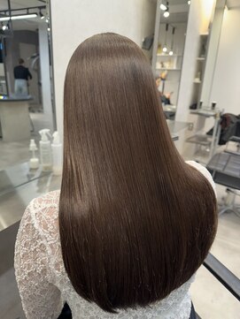 ハオ(hao) 【hao渋谷】髪質改善×モカブラウン