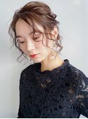 大人かわいい小顔ヘアアレンジ20代30代40代50代