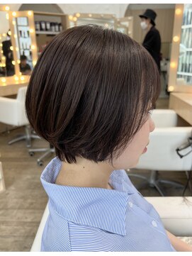 エレノア 渋谷公園通り店(Eleanor) 【時短ヘア】丸みショートボブ◎