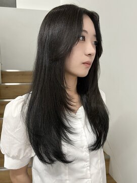 ヨーク(YOKE) 【 YOKE 】レイヤーカット顔まわりフェイスレイヤー小顔