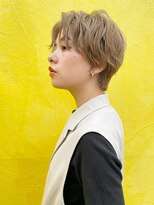 ロンドロゼ 池袋(Lond rose)&nbsp;♪くびれヘア/アプリコットオレンジ/レイヤー/ショートボブ/韓国