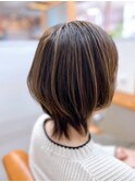 ウルフカット×ハイライト【松山美容室】