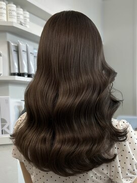 ペレ 渋谷(PELE) ミディアムヘア/暗めカラー/グランマッシュ/渋谷