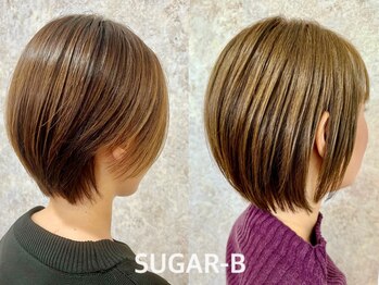 シュガービー(SUGAR-B)の写真/あなたの魅力を引き出す似合わせカット♪お手入れ簡単&旬髪の憧れstyle！高いカット技術で伸びても綺麗◇