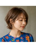スープレックス ヘアーデザイン(SOUPREX HAIR DESIGN) 柔らかナチュラルショートレイヤーボブ 20代 30代 40代 50代
