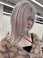 リノート バイ エゴル 太田川(Linoet by ENGOL)&nbsp;ホワイトベージュ/シルバーアッシュ/ハイトーンカラー