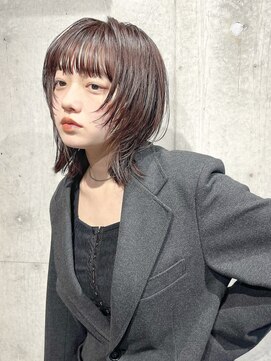 ノースイースト 阿佐ヶ谷店(north east) フェイスレイヤー/ミディアム/ラベンダーアッシュ