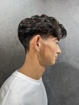 ニコ トウキョウ ヨコハマ(nico)&nbsp;センターパート/ニュアンスパーマ/メンズカット/カルマパーマ