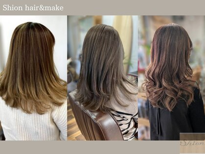 シオン ヘアアンドメイク(Shion)の写真