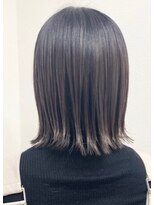 ランプ(Lamp) くびレイヤー グレーベージュ 白髪染め 白髪ぼかし 髪質改善