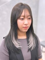 ジエクトクイン(The Ect Q'n) 顔周り/ハッシュカット/顔周りレイヤーカット/インナーカラー