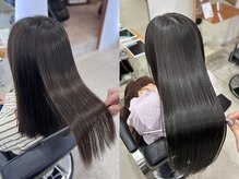 "【ボリューム調整 ― ぺたんこ髪や広がり対策】面倒なボリュームも広がりも扱いやすい髪に。"