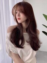 ソヨン 星が丘店(SOYON)&nbsp;韓国ワンホンレイヤーロングレイヤーカットイメチェン前髪あり