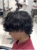 渋谷/波巻きスパイラルパーマ/メンズミディアム