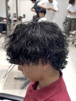 フィフス 渋谷(fifth)&nbsp;渋谷/波巻きスパイラルパーマ/メンズミディアム