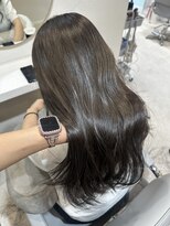 ベル サウス(BHEL south) 津市ロングレイヤーカットハッシュカット透明感カラー重めロング