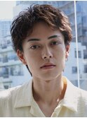 渋谷アクティブショートルーズショートパーマツイストパーマ緩め
