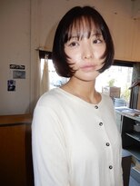 デンヘアデザイン(DEN hair design)&nbsp;可愛らしくて品のある丸いボブ