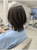 大人可愛くなれるミディアムレイヤー【谷町九丁目】