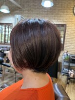 トータルビューティーサロン プリエ(prier)&nbsp;ノンジアミンカラー丸みショート