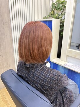 アクアライム(Aqua Lime) ミディアムボブ