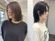 グリ(GRIS)の写真/【小顔に見える黄金比】フォルムバランスにこだわったレイヤーカットで長さを変えずにイメチェン―GRIS―