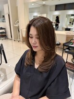 アッシュ 武蔵小金井店(Ash)&nbsp;＼武蔵小金井/韓国/艶髪/白髪ぼかし/大人レイヤー/40代／