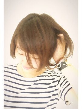ブレッザヘアー(Brezza hair) 大人可愛いショートボブ×Brezza hair 笹塚