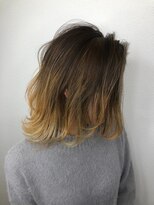 シェルター バイ トウキョウ(Shelter by TOKYO)&nbsp;切りっぱなしイエロー系グラデーション