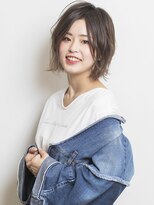 エデン(Eden by Nanpu)&nbsp;《Eden》王道可愛い★センターパートボブ×アッシュブラウン