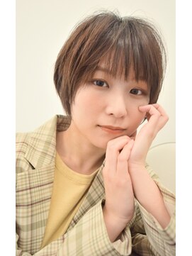 コクウ(cocu) ショート×ライトブラウン