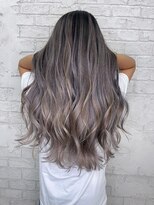 プライズ 池袋店(prize)&nbsp;グレージュバレイヤージュケアブリーチハイトーン池袋2225