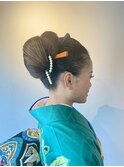 【ci OriEnte.】振袖シニヨンヘア