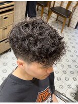 オキサバイオムヘアー(OXA by HOMME HAIR) 【スペインカール】　メンズパーマ　千代田区　水道橋　九段下