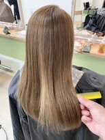 オリビアヘアー(OLIVIA HAIR) ブリーチなしグレージュ