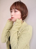 ブゾン(buZon)&nbsp;【buZon ブゾン】マッシュショート×ハニーベージュカラー