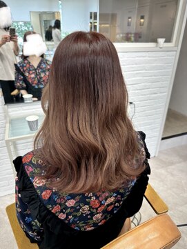 ムク 新宿(muc) クリアブラウンレッド